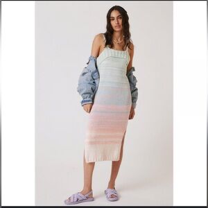 NWT REVOLVE  525 America Ombré Knit Tank Dress.
